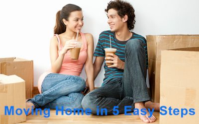 Moving Home in 5 Easy Steps: ‘Cos Moving Home is Easy, Right?