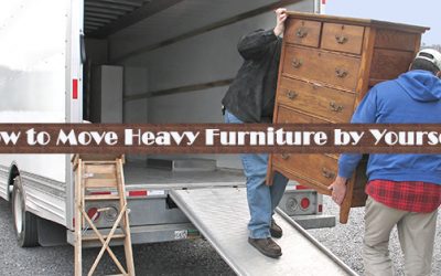 How to Move Heavy Furniture by Yourself