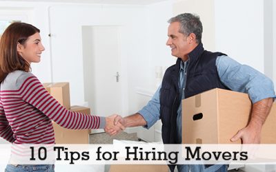10 Tips for Hiring Movers