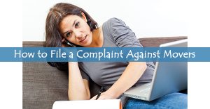 How to file a complaint about movers