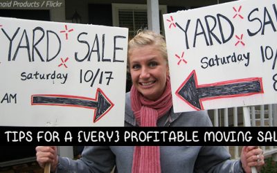 10 Tips for a {Very} Profitable Moving Sale: Success Guaranteed