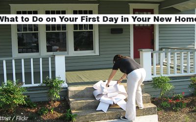 What to Do on the First Day in Your New Home [10 Must-Do Tasks]