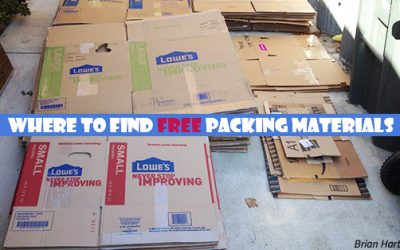 Where to Find Free Packing Materials: Free is Always Cheaper
