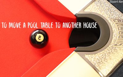 How to Move a Pool Table to Another House (Without Movers)