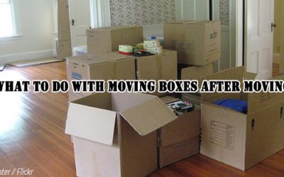 What to Do with Moving Boxes After Moving