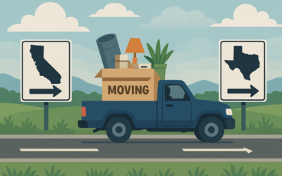 Moving From California to Texas